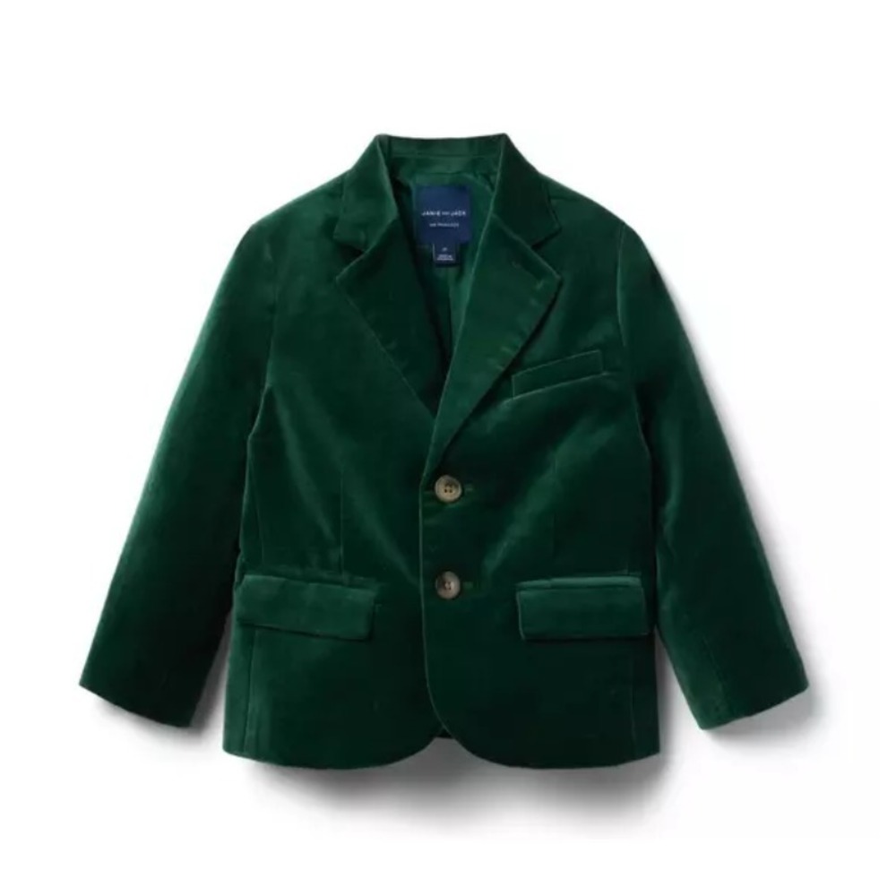Janie and Jack‎ The Velvet Party Blazer Size 2T